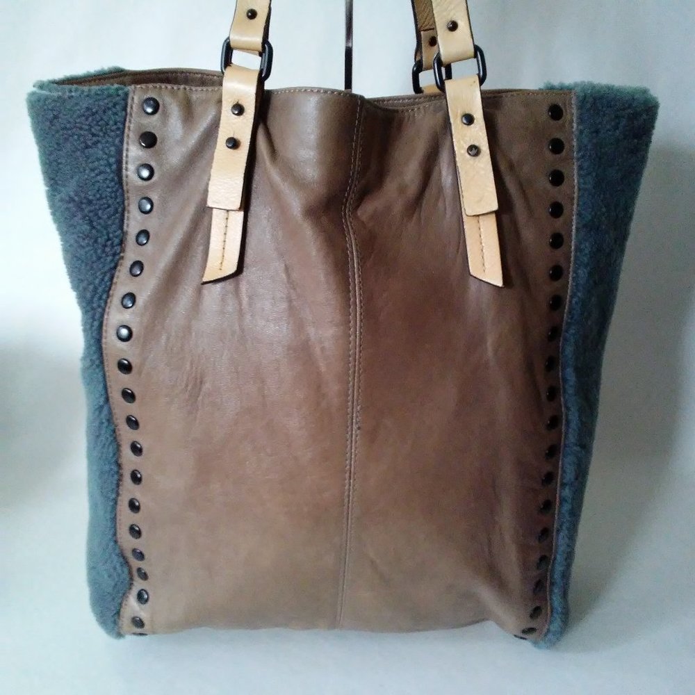 Kelsi Dagger Shay Pile, Leather Studded Tote